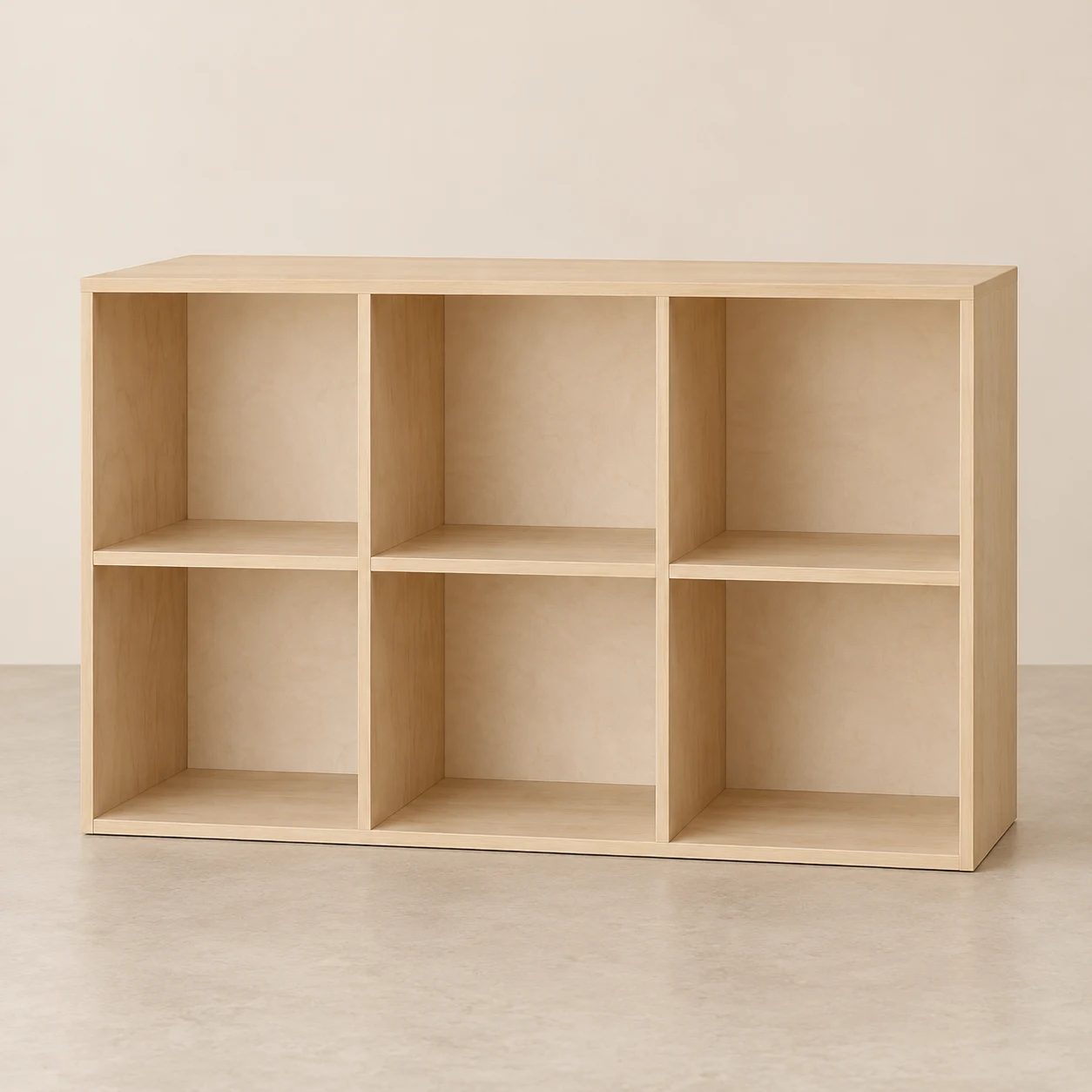 Six-Cube Open Storage